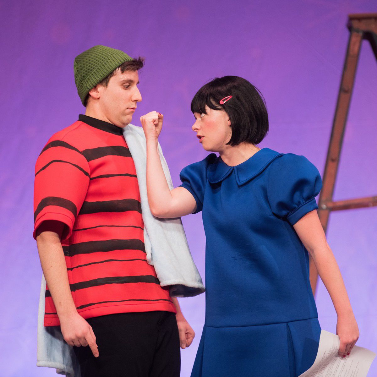 Linus and Lucy in 'A Charlie Brown Christmas'